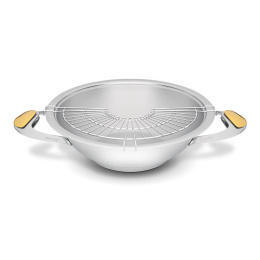 Naczynie WOK Zepter 4.5 L, Ø 30CM, 2 UCHWYTY