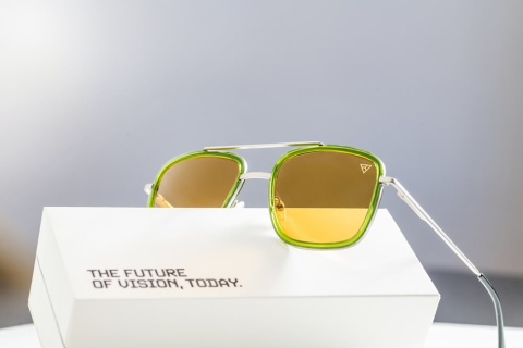 OKULARY FULERENOWE - Zepter Hyperlight Eyewear Aviator 2 - CZERWONE